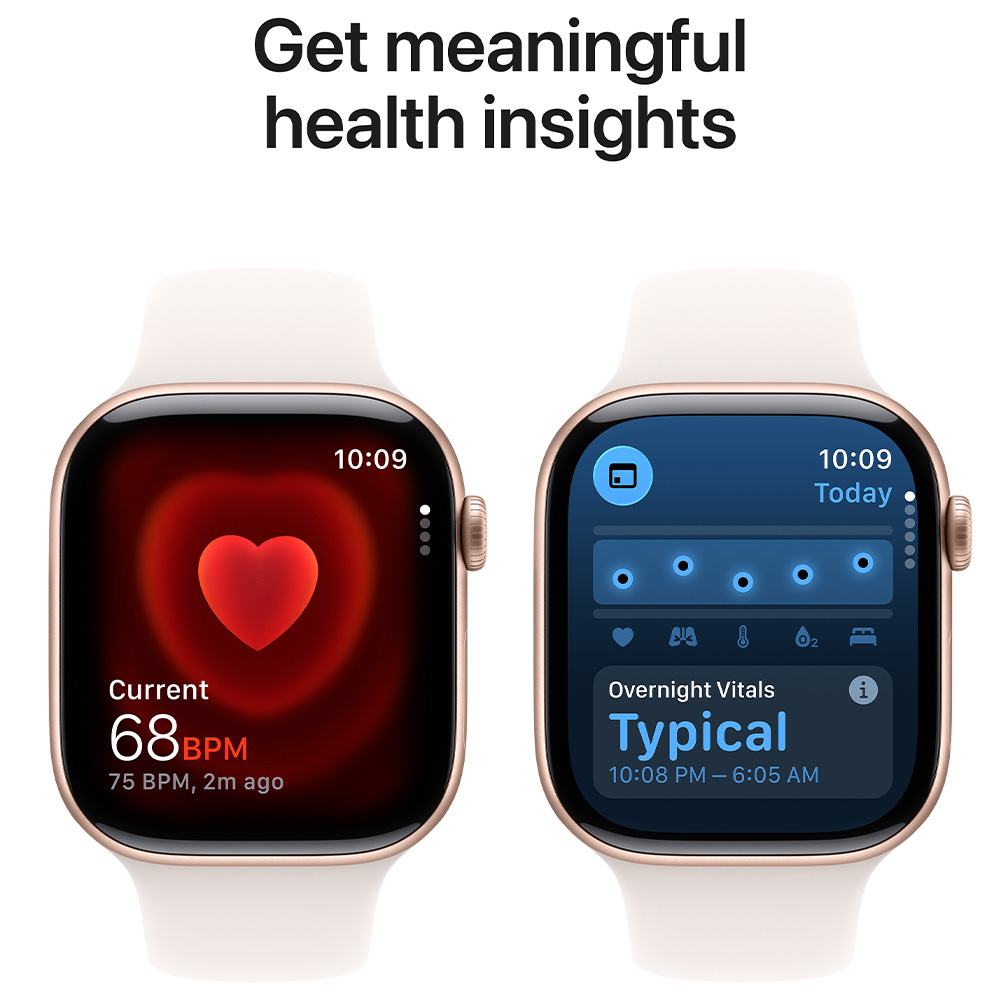 Ceas inteligent Apple Watch Series 11 GPS 42mm Rose Gold Aluminium Case with Light Blush Sport Band - M/L photo 5